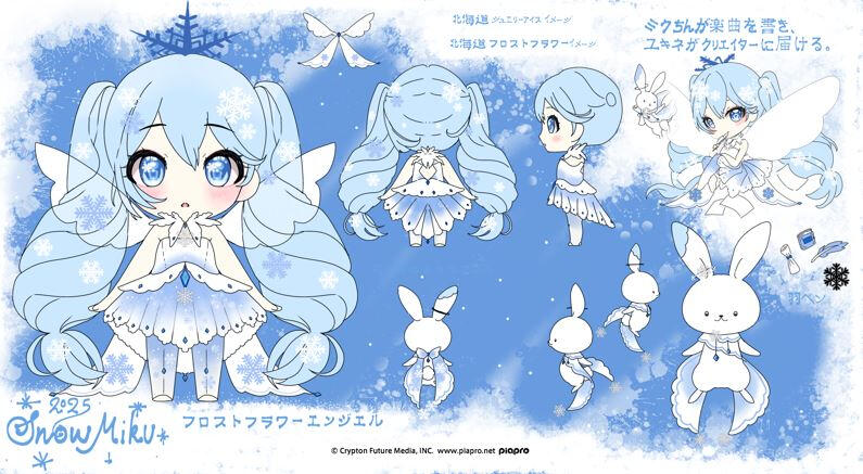 Snow Miku 2025 Design