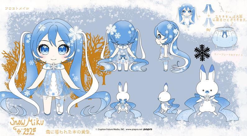 Snow Miku 2025 Design