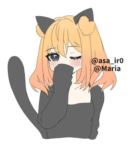 Simple-Style PFP commission for Maria on Discord! (Short hair version) - 2026